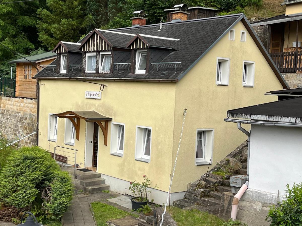 Pension Alpenrose Bad Schandau Εξωτερικό φωτογραφία